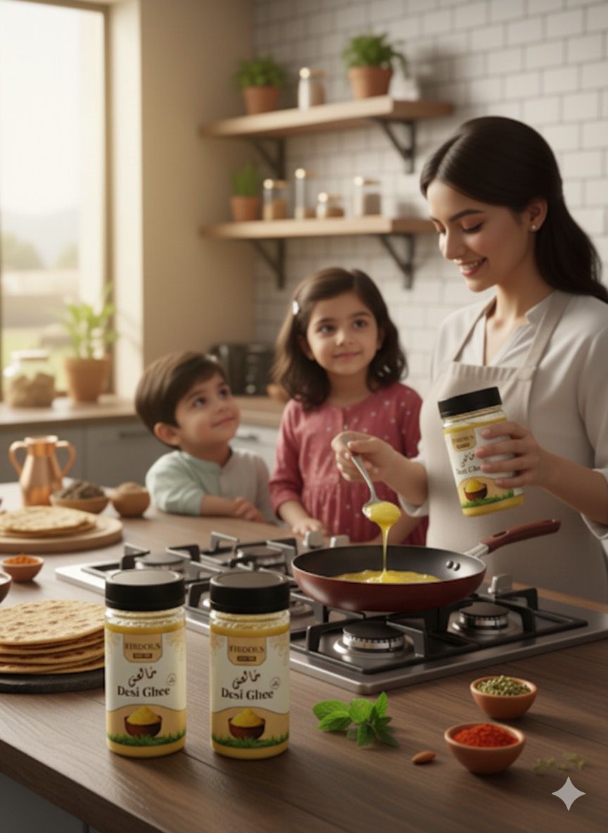 Firdous Khalis Desi Ghee Since 1978
