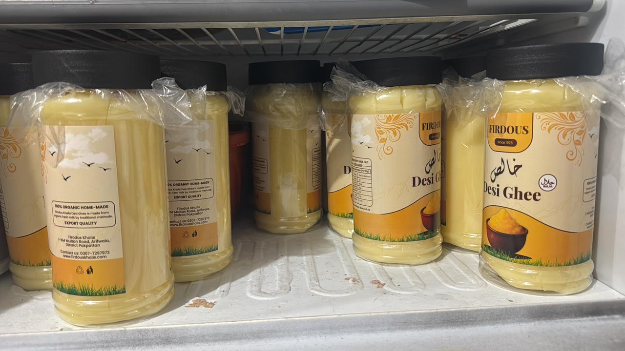 Firdous Khalis Desi Ghee Since 1978